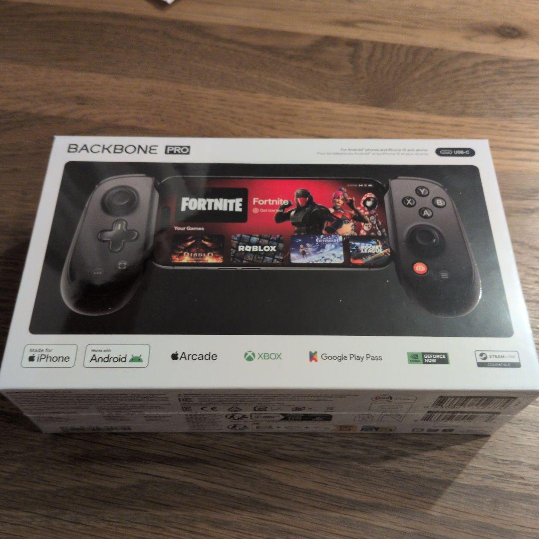 新品未開封BACKBONE PRO コントローラー
