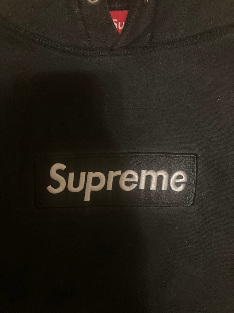 Supreme ボックスロゴパーカー　ブラック
