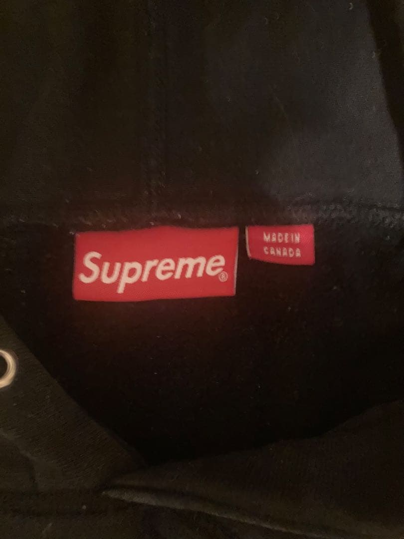 Supreme ボックスロゴパーカー　ブラック