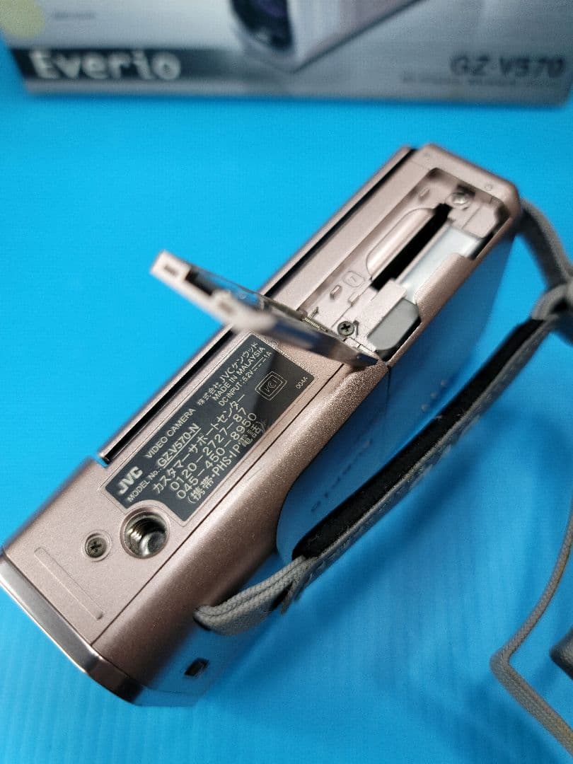 【F 1.2レンズ】JVC Everio GZ-V570-N ピンクゴールド