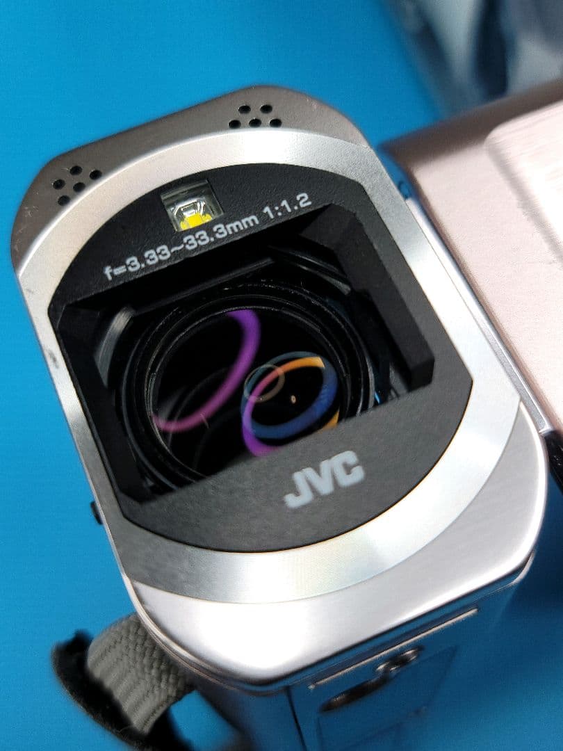 【F 1.2レンズ】JVC Everio GZ-V570-N ピンクゴールド