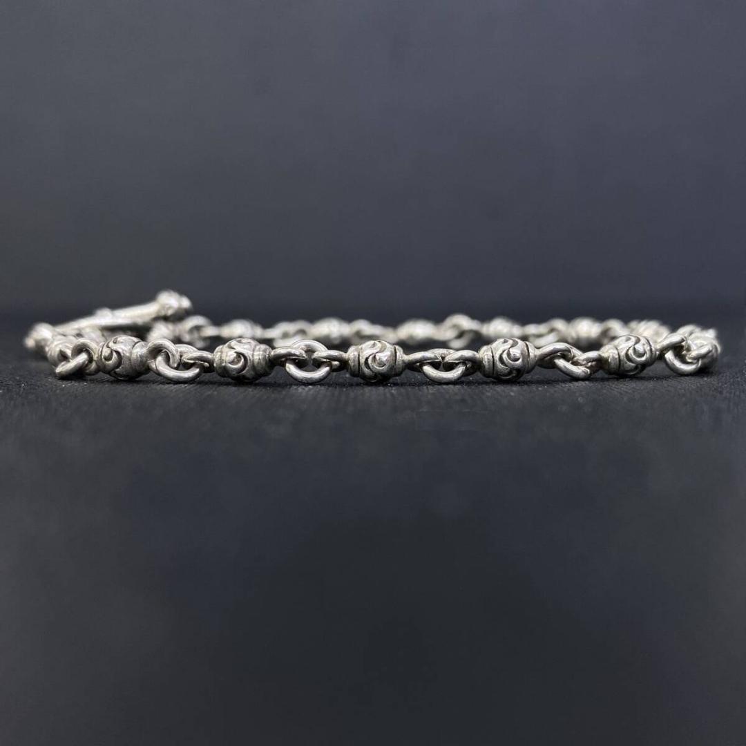 ARIZONA FREEDOM B-57b シルバー 唐草 ビーズ ブレスレット