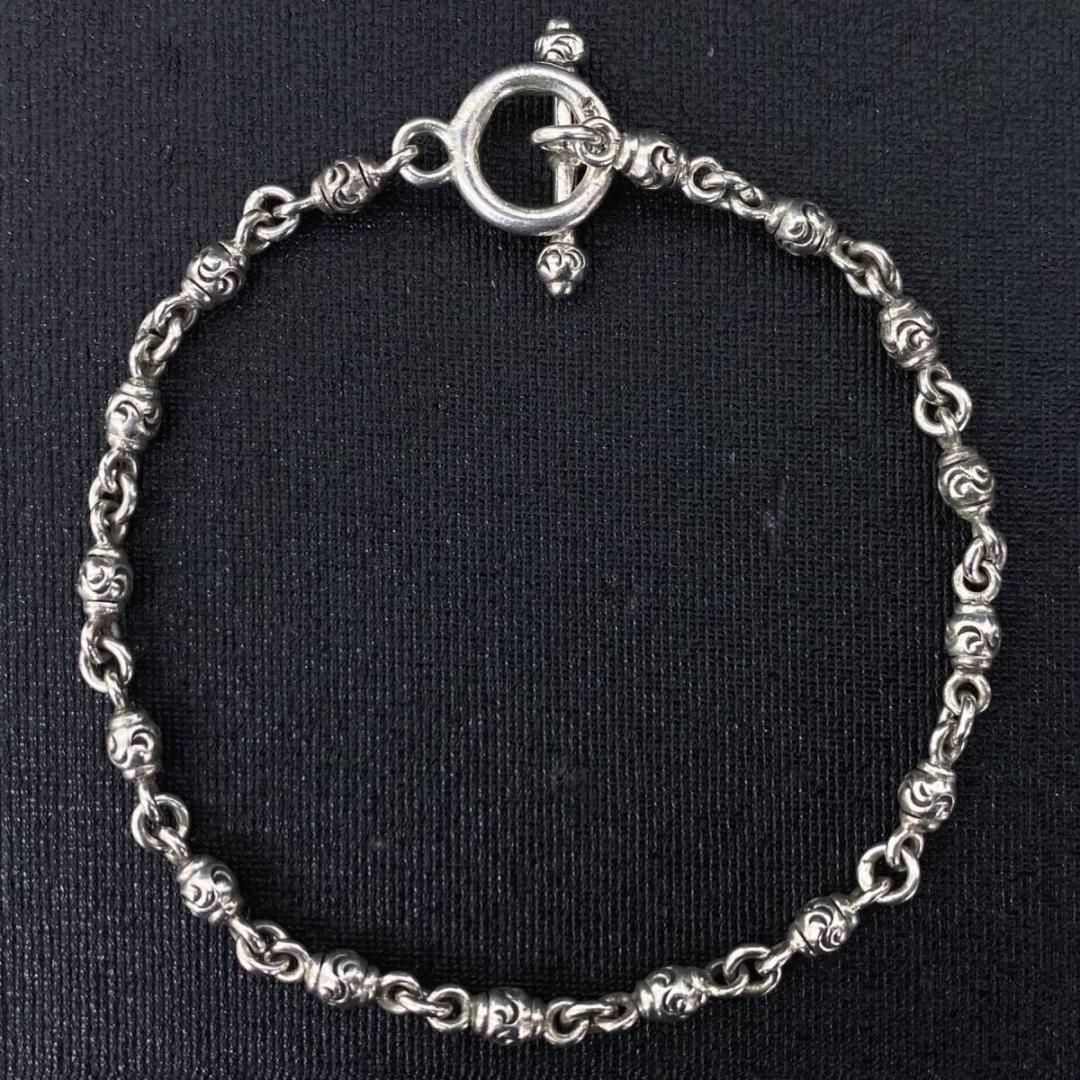 ARIZONA FREEDOM B-57b シルバー 唐草 ビーズ ブレスレット