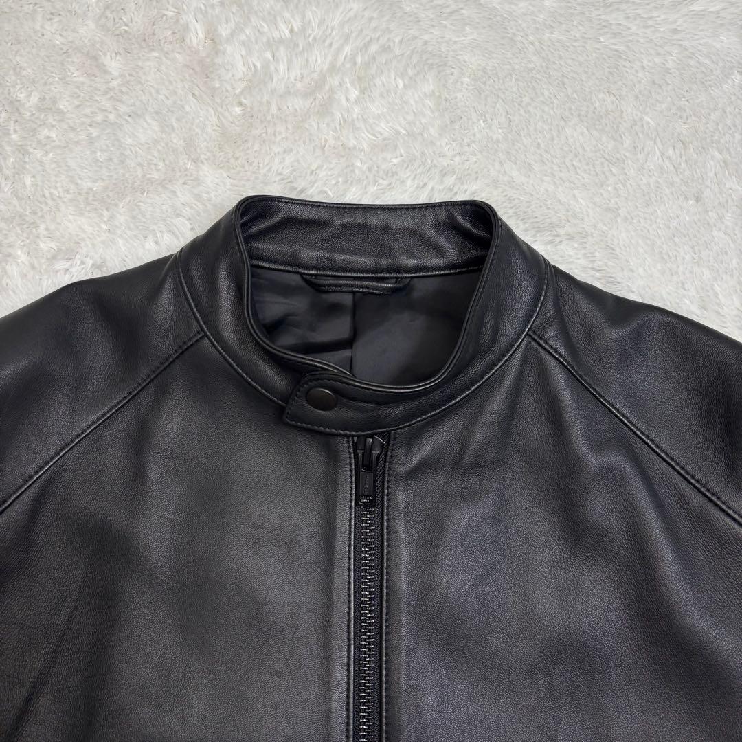 EDIFICE　シープスキン レザージャケット シングル Lサイズ