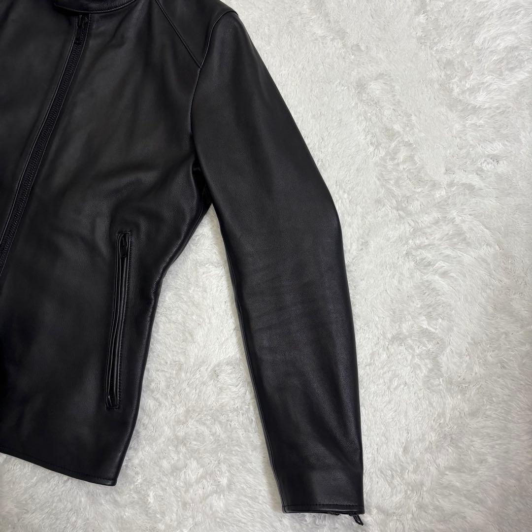 EDIFICE　シープスキン レザージャケット シングル Lサイズ