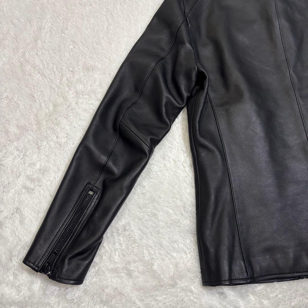 EDIFICE　シープスキン レザージャケット シングル Lサイズ