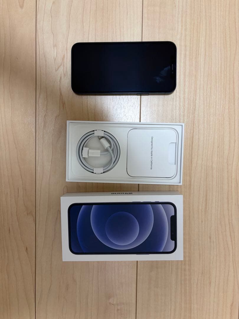 Apple iPhone12 128GB ブラック 箱付属品付き