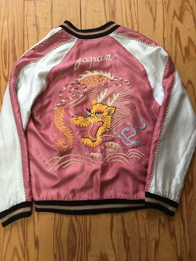 東洋エンタープライズ　スカジャン　東洋テイラー　刺繍　リバーシブル　龍　鷹　竜