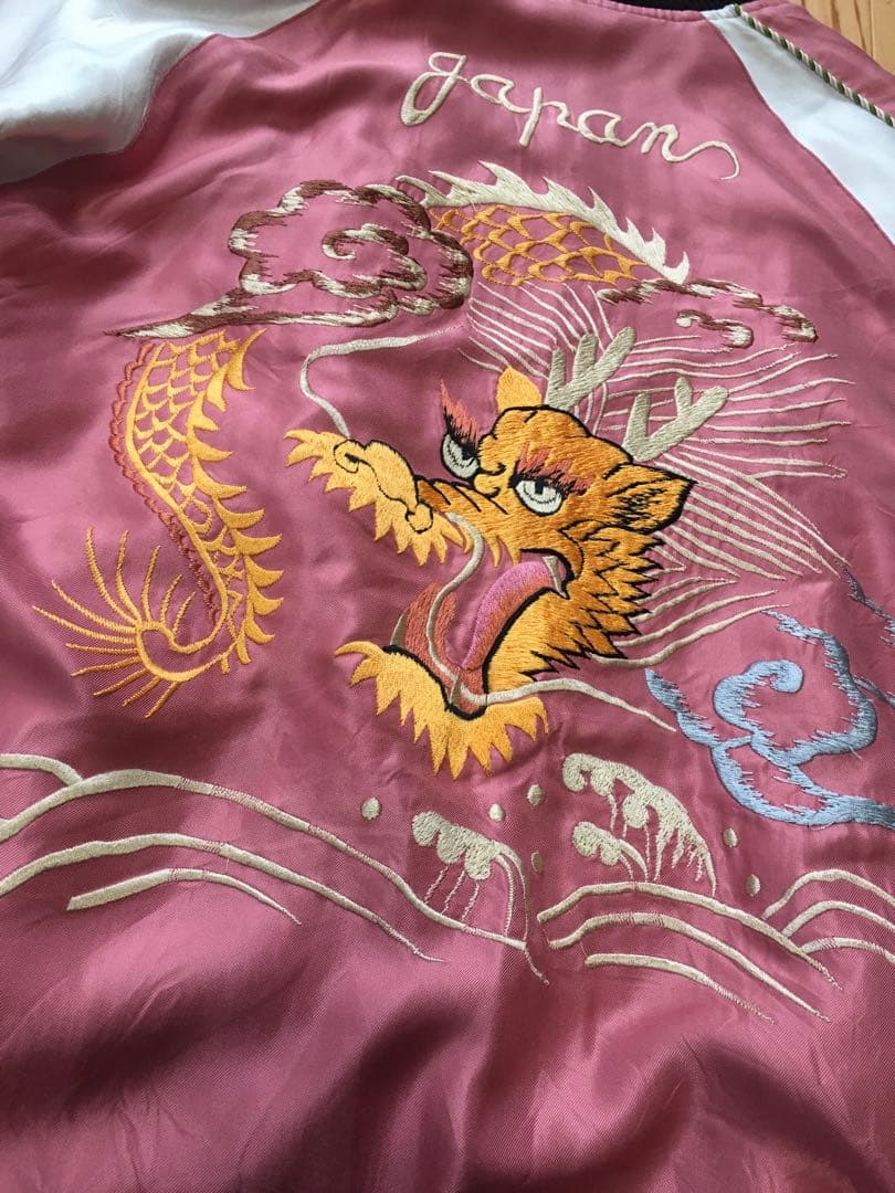 東洋エンタープライズ　スカジャン　東洋テイラー　刺繍　リバーシブル　龍　鷹　竜