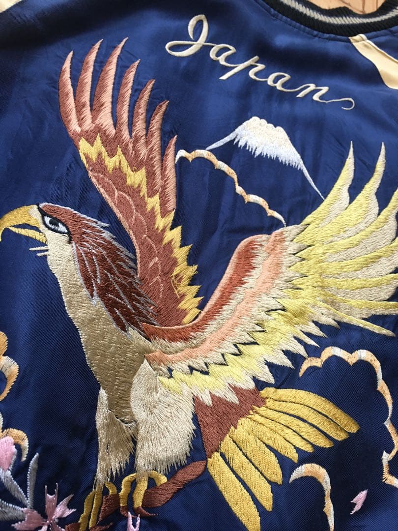 東洋エンタープライズ　スカジャン　東洋テイラー　刺繍　リバーシブル　龍　鷹　竜