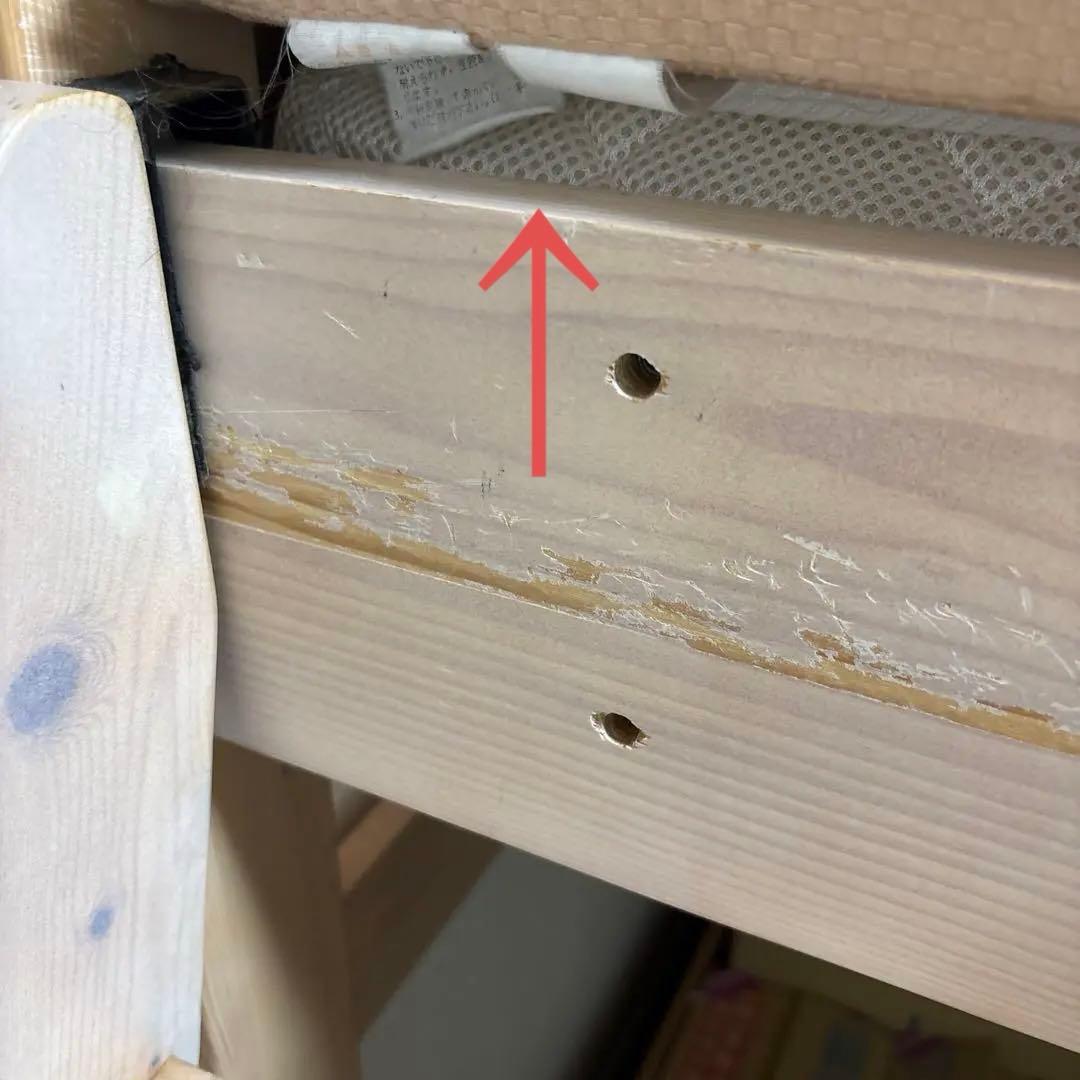 木製ロフトベッド はしご付き 埼玉県引き取り限定