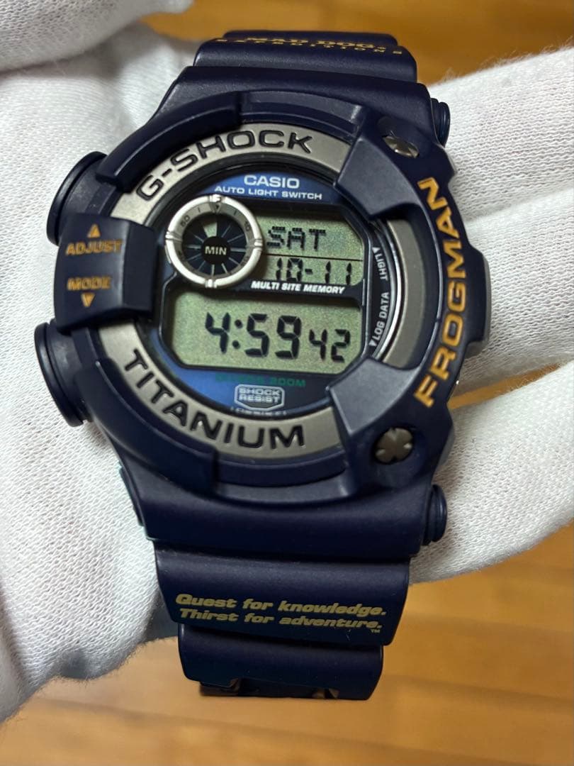 【美品】G-SHOCK FROGMAN DW-9900MD MADDOG