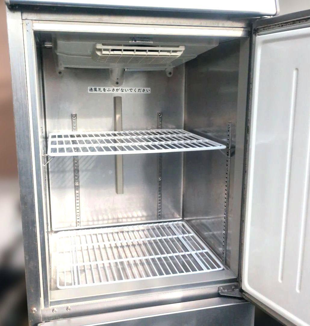 SANYO ステンレススチール 2ドア業務用冷蔵庫