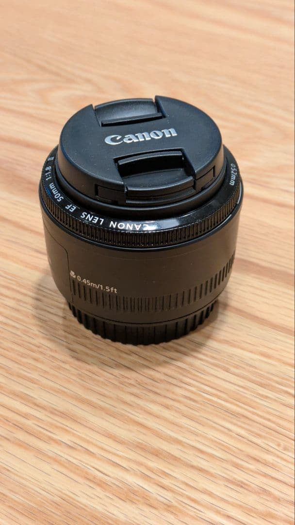 Canon EF 50mm F1.8 II レンズ