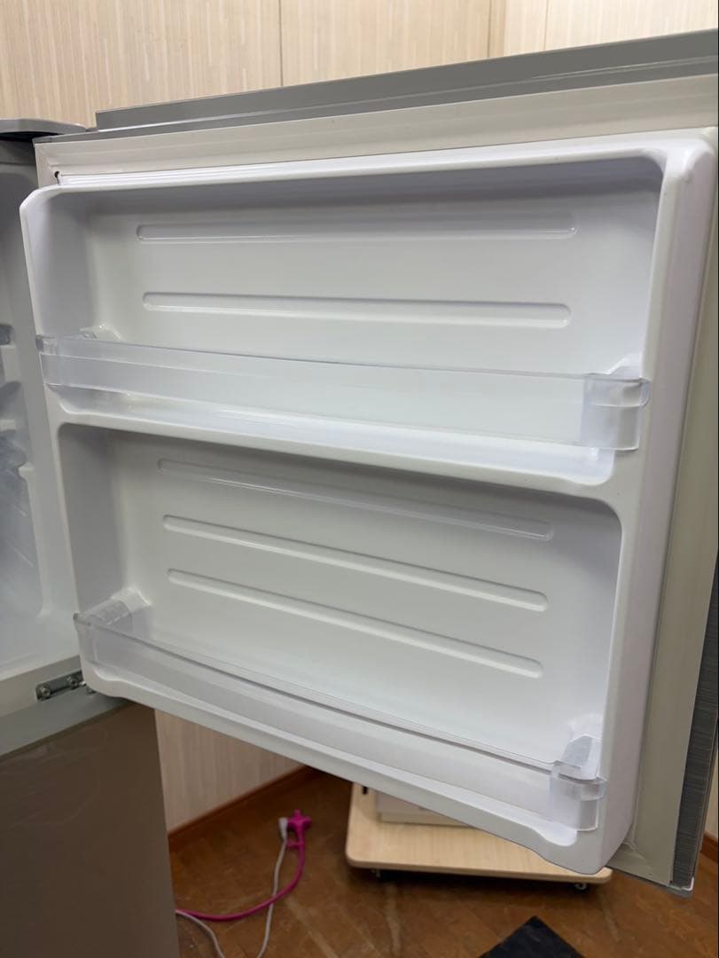 #95 2ドア SHARP 2016年 225L SJ-D23B-S 冷蔵庫