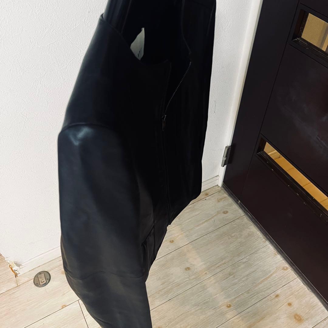 新品☆ ANAYI ラムレザー ぺプラムジャケット/セオリー、23区、ロペ