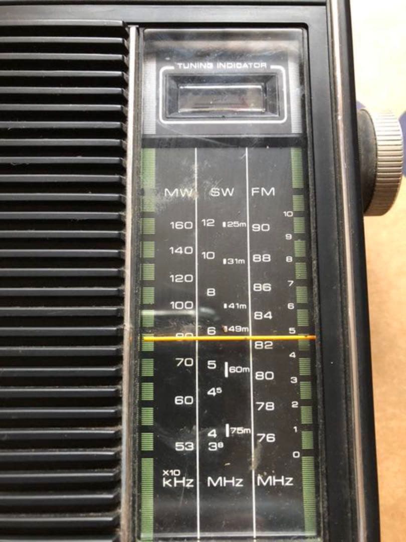 TOSHIBA MODEL RP750FT MW/SM/FM ラジオ