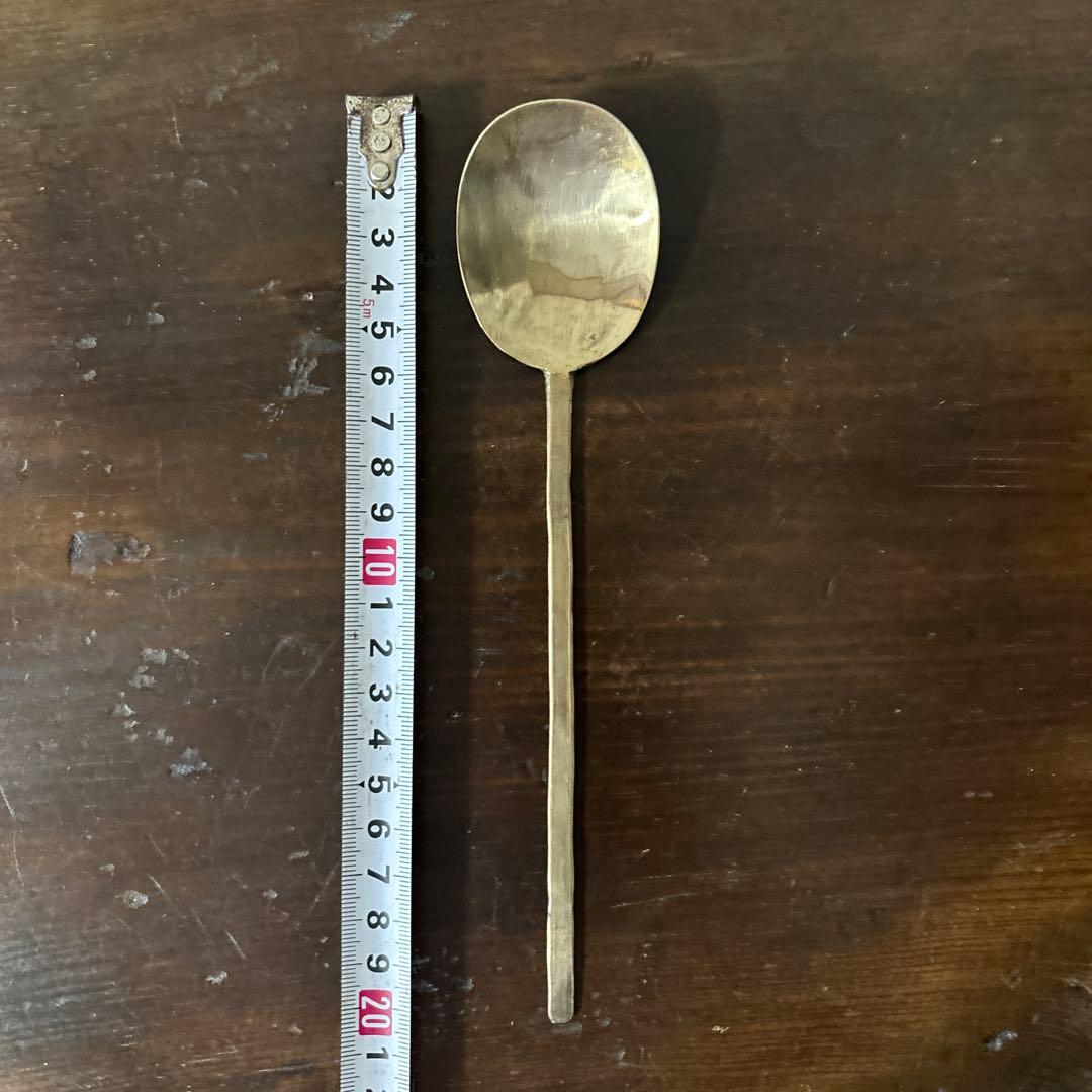 李朝スッカラ5点　(g229)韓国スプーン.アンティーク.ヴィンテージ.古道具