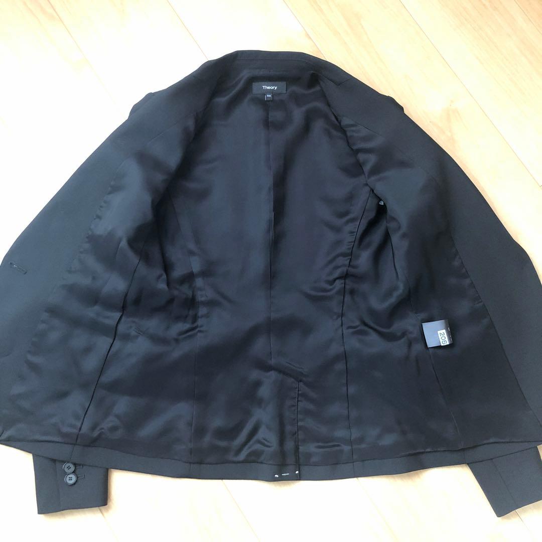 セオリー　ブラックパンツスーツ　XXO 小さいサイズ