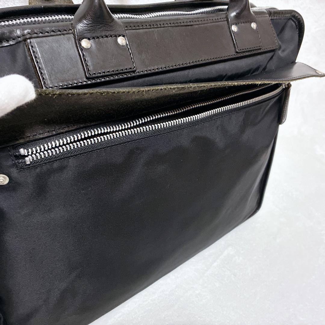 フェリージ ビジネスバッグ ブリーフケース 黒 ブラック　8637/2