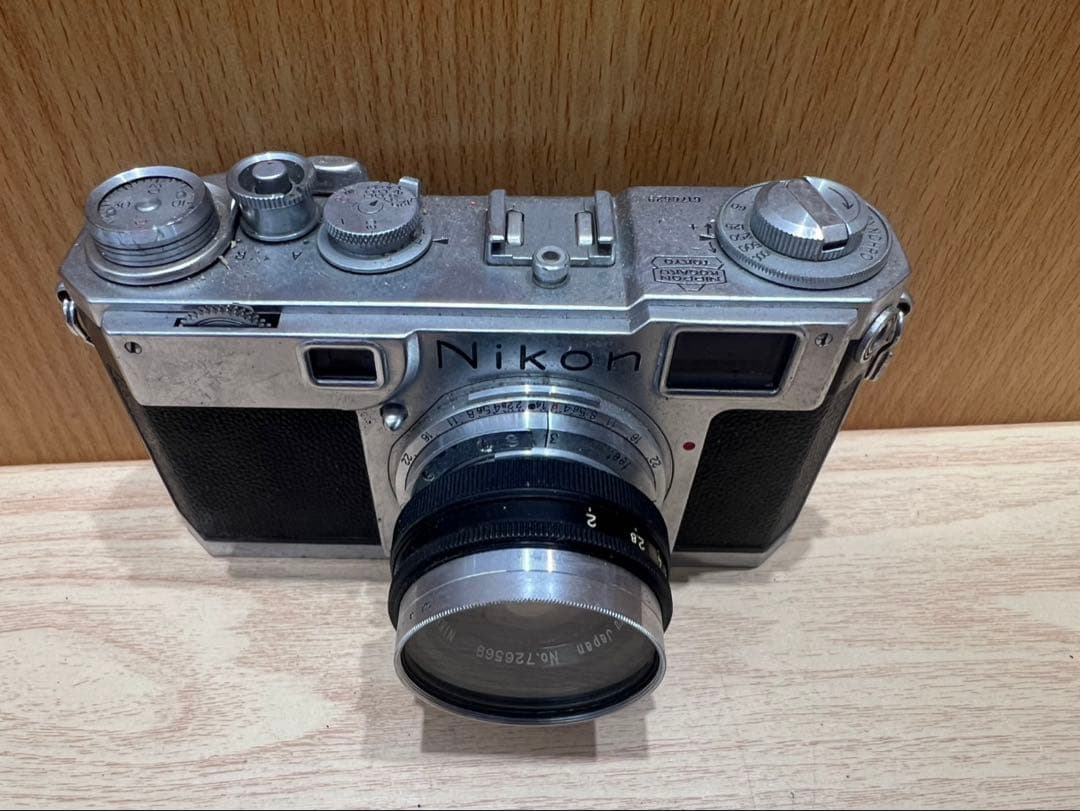 Nikon S2 + NIKKOR-H 50mm f/2ニコン ファインダー