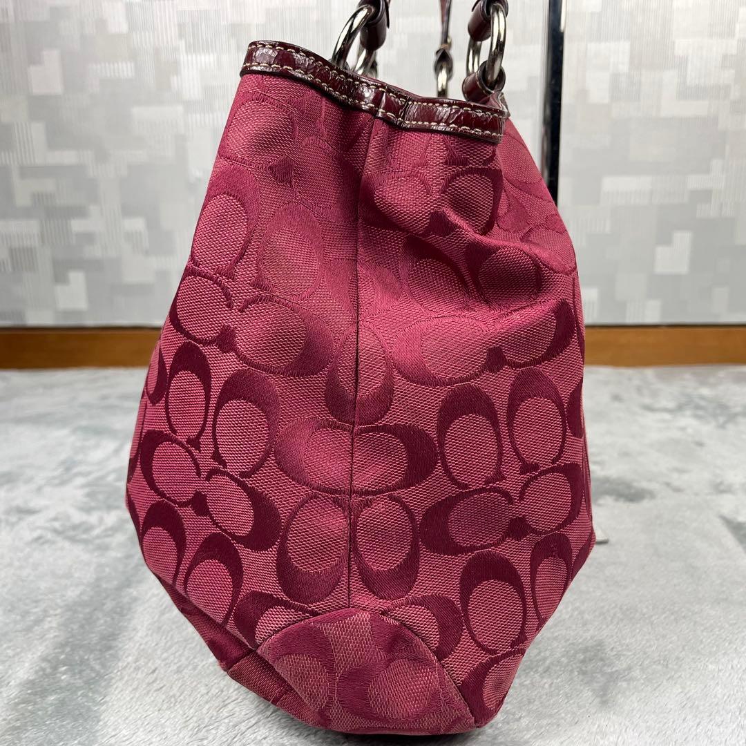 バッグ Vintage Coach Bag Signature Soho