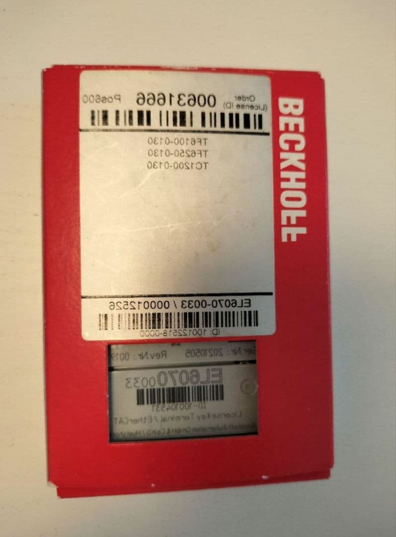 【PLCモジュール】Beckhoff EL6070-0033 Module