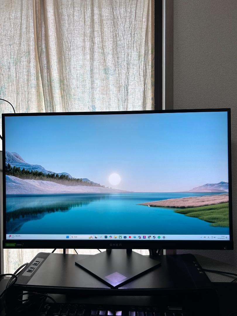 【美品】OMEN 27インチ/WQHD/IPS/ゲーミングモニター