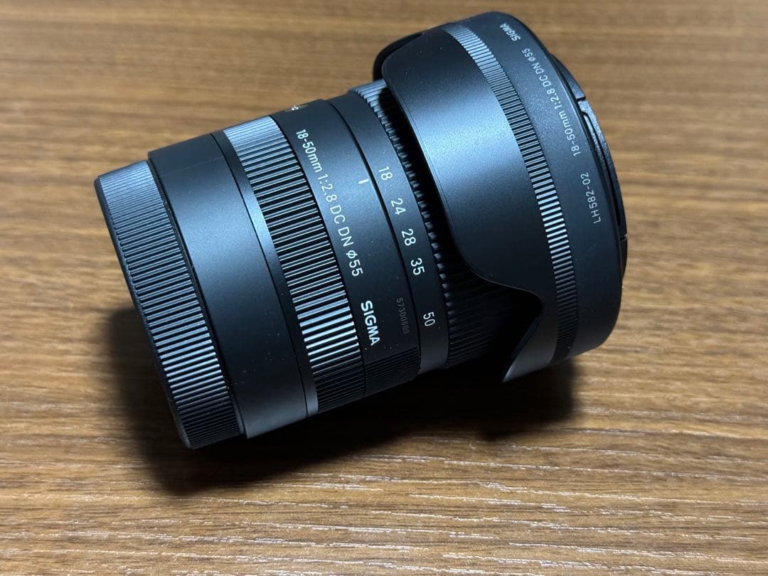 SIGMA18-50mm f2.8 Sony E用 CPLフィルターセット