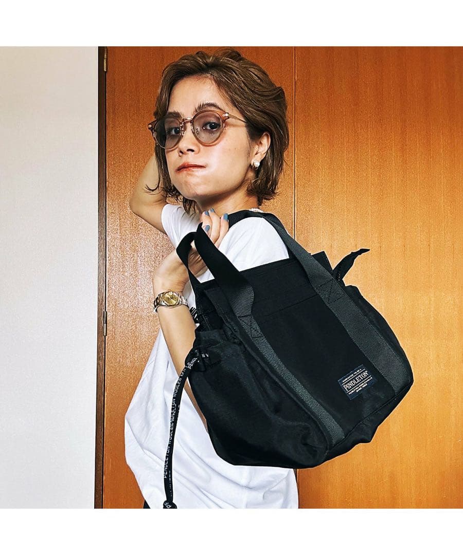 ペンドルトンマザーズバック　ブラックM