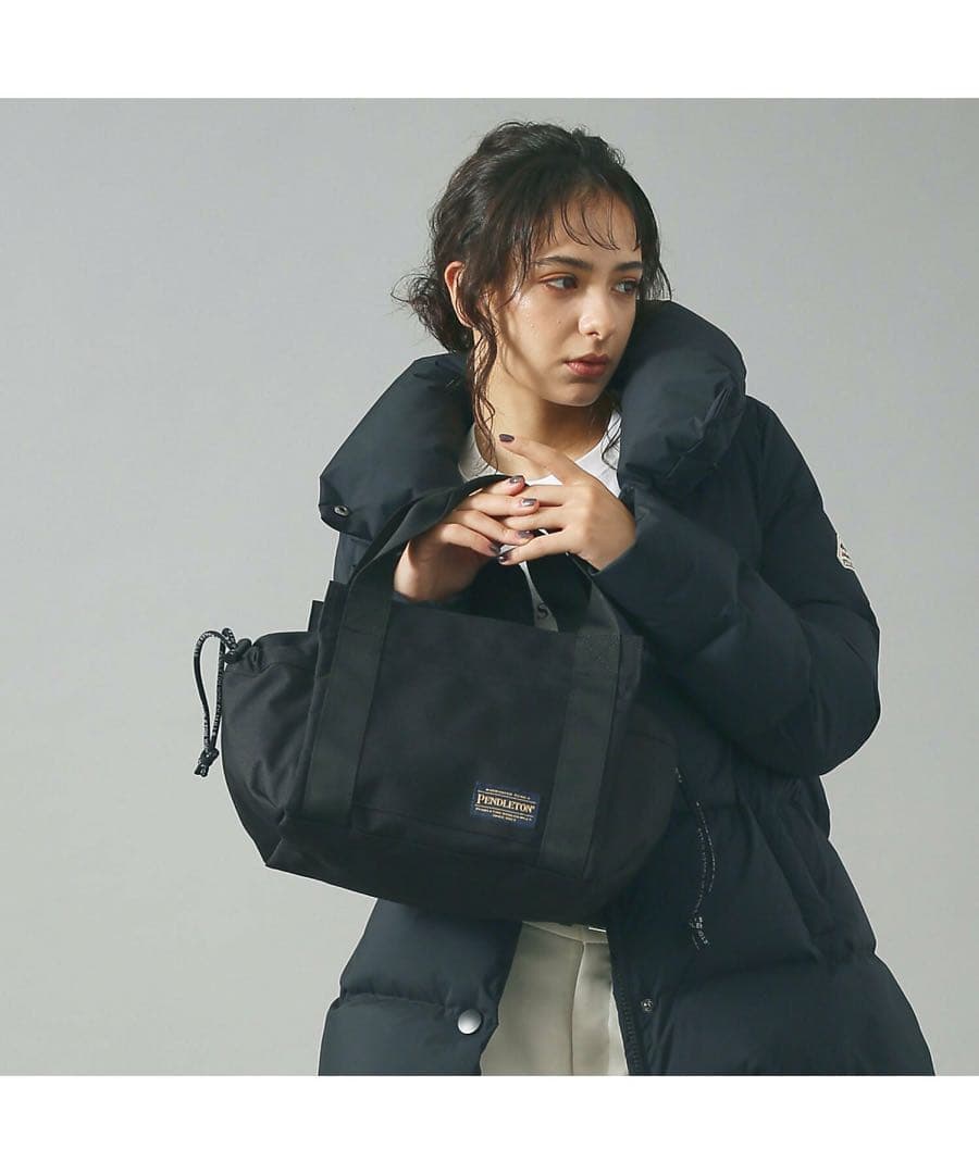 ペンドルトンマザーズバック　ブラックM