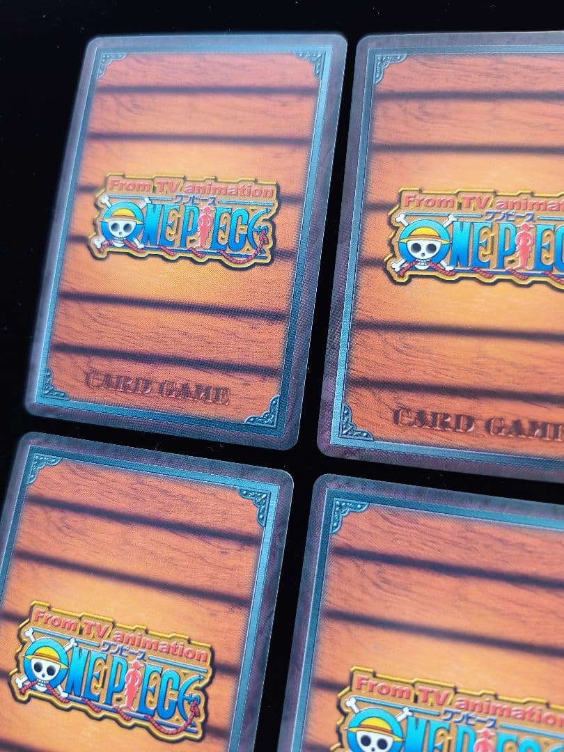 大会プロモ 麦わらの一味 4枚セット 旧ワンピースカード