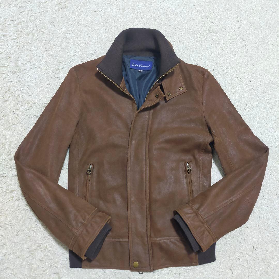 【まとめ買い】アーバンリサーチ・レザージャケット＆ナノユニバース・カーディガン