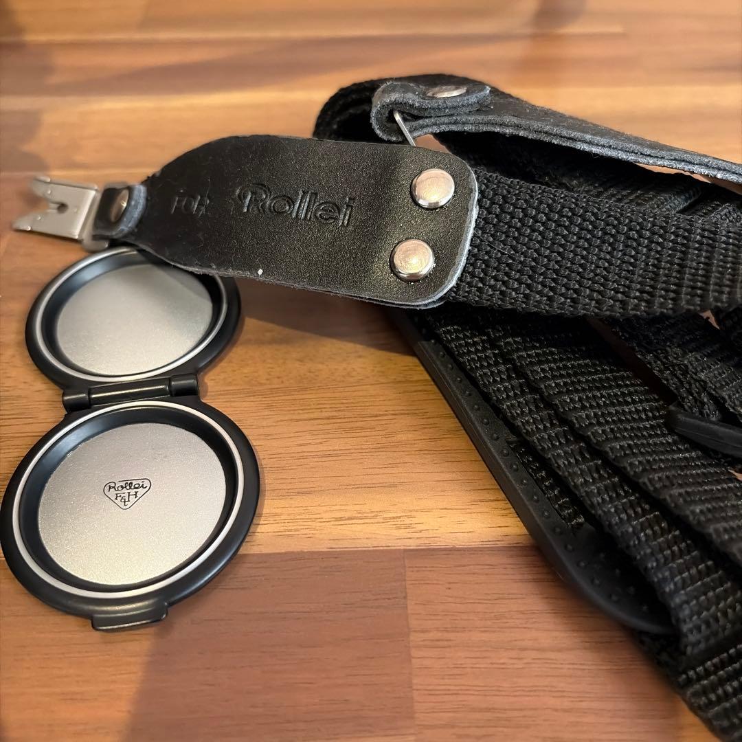Rolleiflex 二眼レフカメラplanar 80mmF2.8 フィルム付き