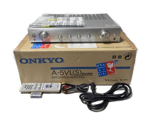ONKYO プリメインアンプ 90W+90W(4Ω) A-5VL(S) シルバー