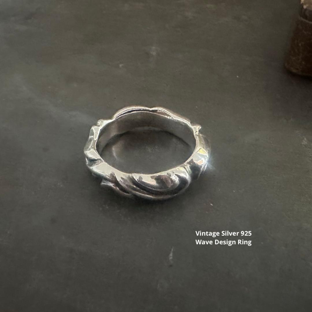 希少　ヴィンテージ　リング　アンティーク　アメリカ　ユーロ　925 シルバー
