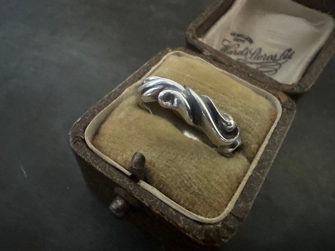 希少　ヴィンテージ　リング　アンティーク　アメリカ　ユーロ　925 シルバー