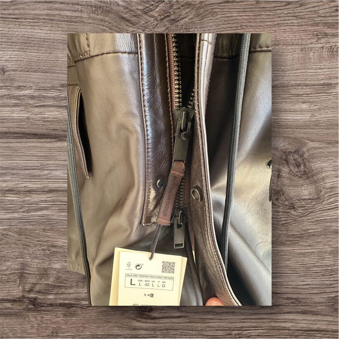 k*i様 studio nicholson ZARA レザーパーカー スタジオニ