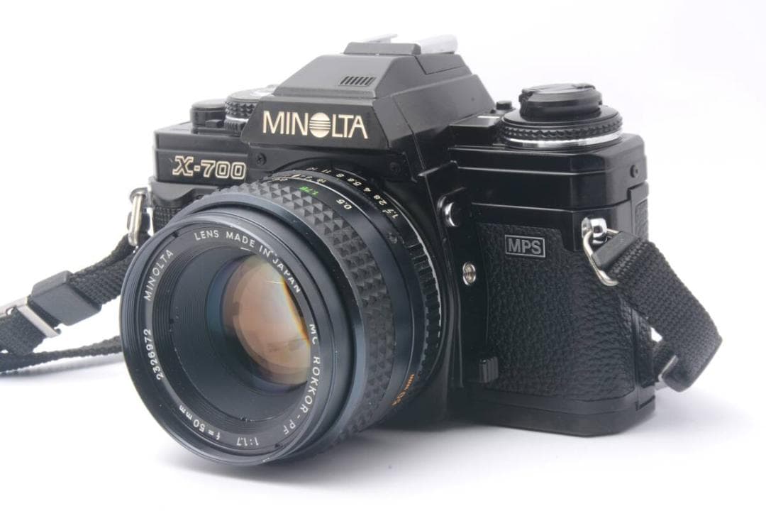 フィルムカメラ MINOLTA X-700 + MC ROKKOR-PF 50mm F1.7