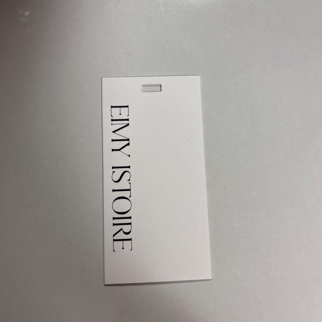 eimy istoire フロントリボンニットトップス　エイミー