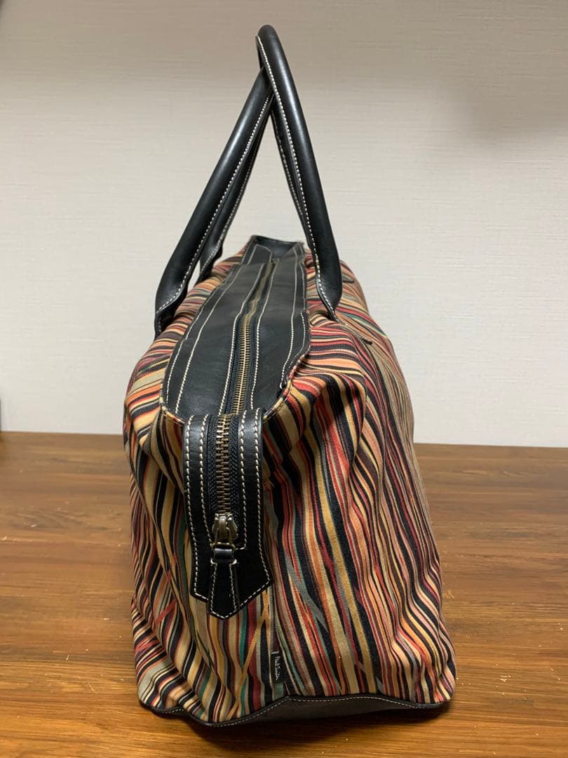 [PAUL SMITH] ヴィンテージマルチストライプ ラージトートバッグ