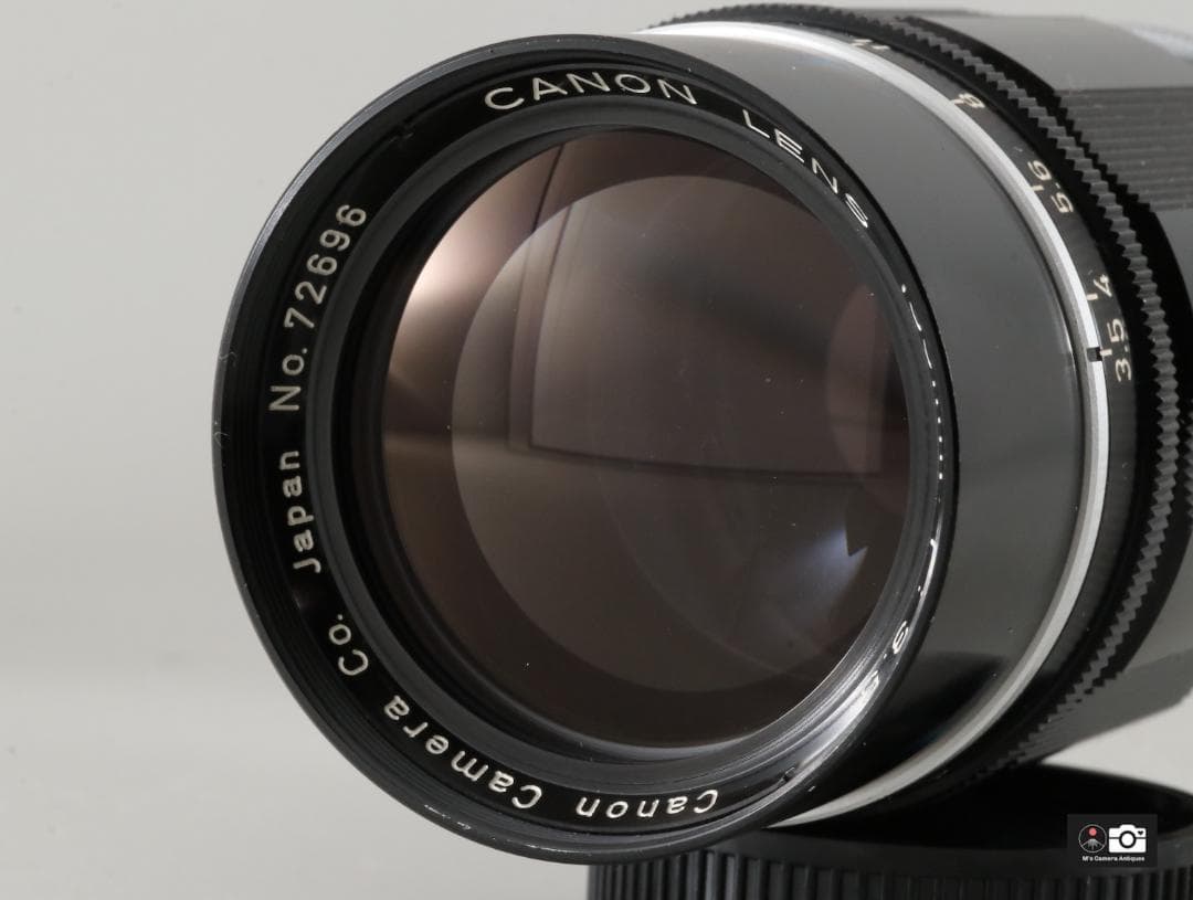 美品Canon 135mm F3.5 III ライカＬ３９レンズ整備済