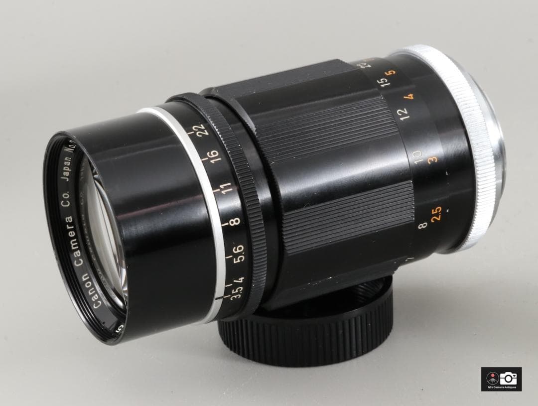 美品Canon 135mm F3.5 III ライカＬ３９レンズ整備済