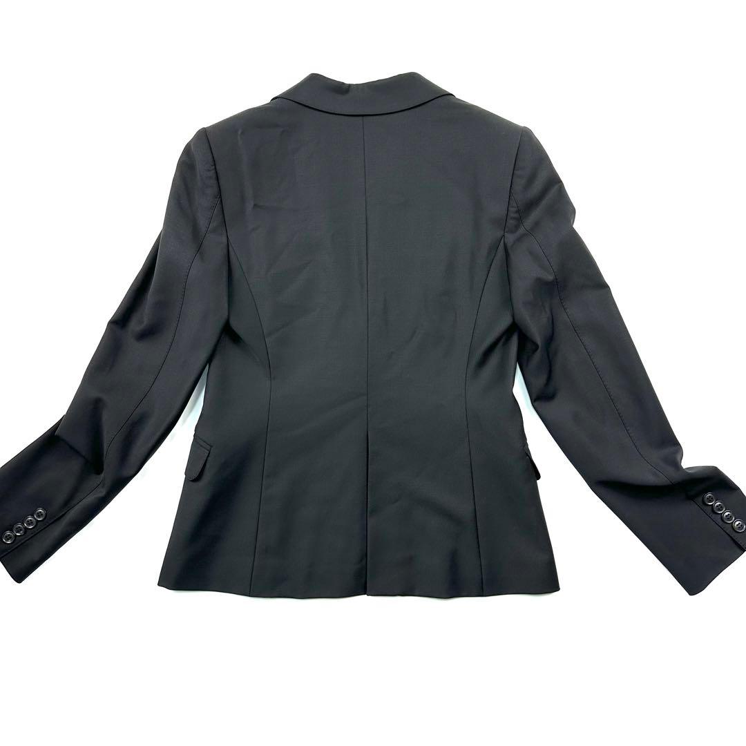 【美品】23区 パンツスーツ ビジネススーツ シングルボタン 大きいサイズ 40