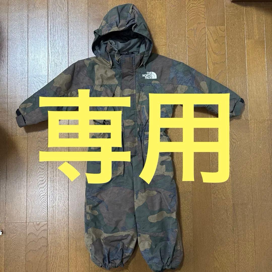 なつ　ノースフェイス　スノーウェア90サイズ