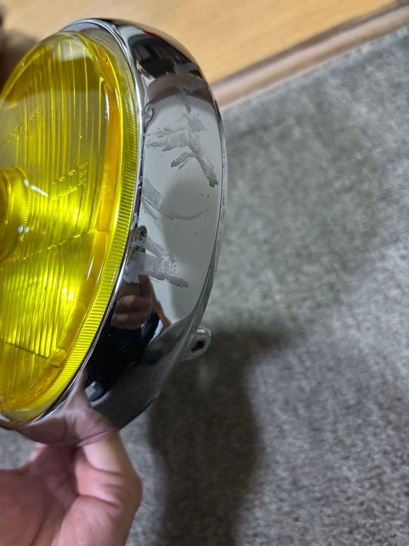 マーシャルヘッドライト 888 160 メッキケースセット