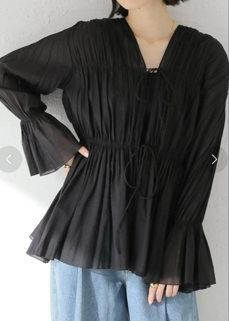 専用　plage COTTON SHIRRING ブラウス