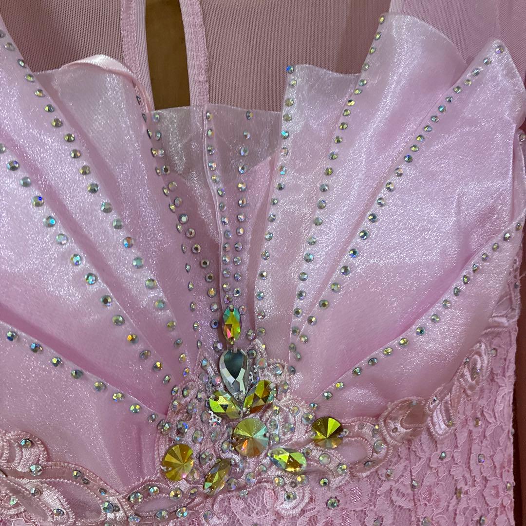 社交ダンス衣装ロングドレス競技用