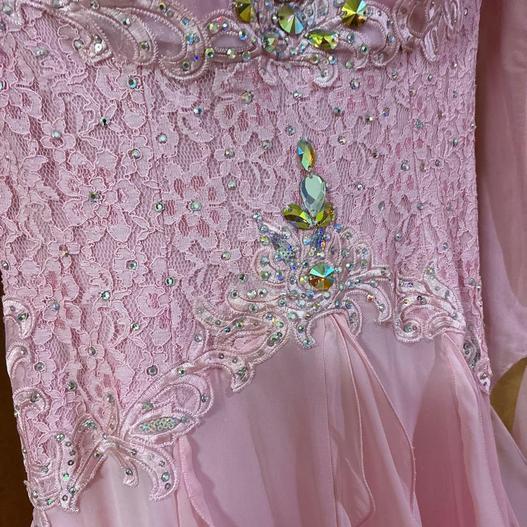 社交ダンス衣装ロングドレス競技用