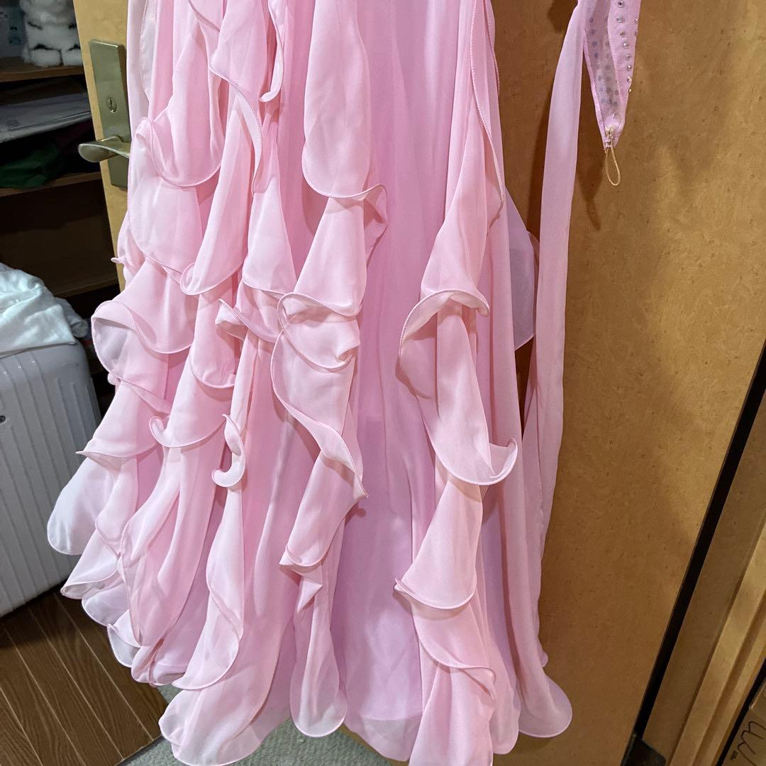 社交ダンス衣装ロングドレス競技用